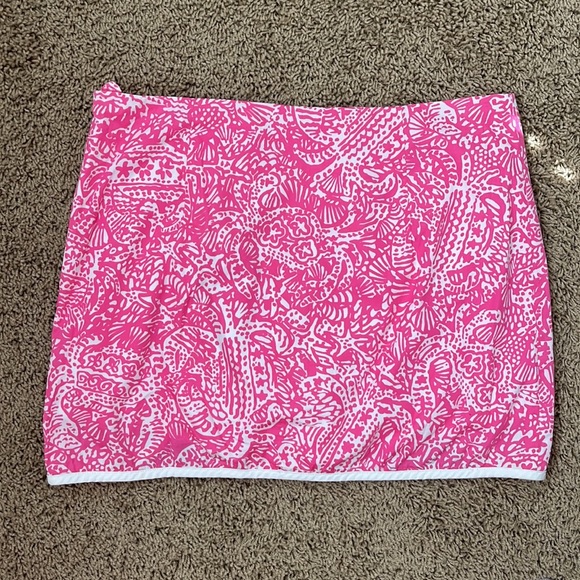Lilly Pulitzer Pink Skort - Picture 2 of 4